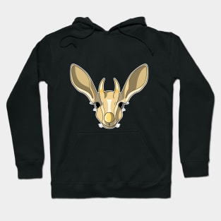 brown baby mountain gazelle face Hoodie